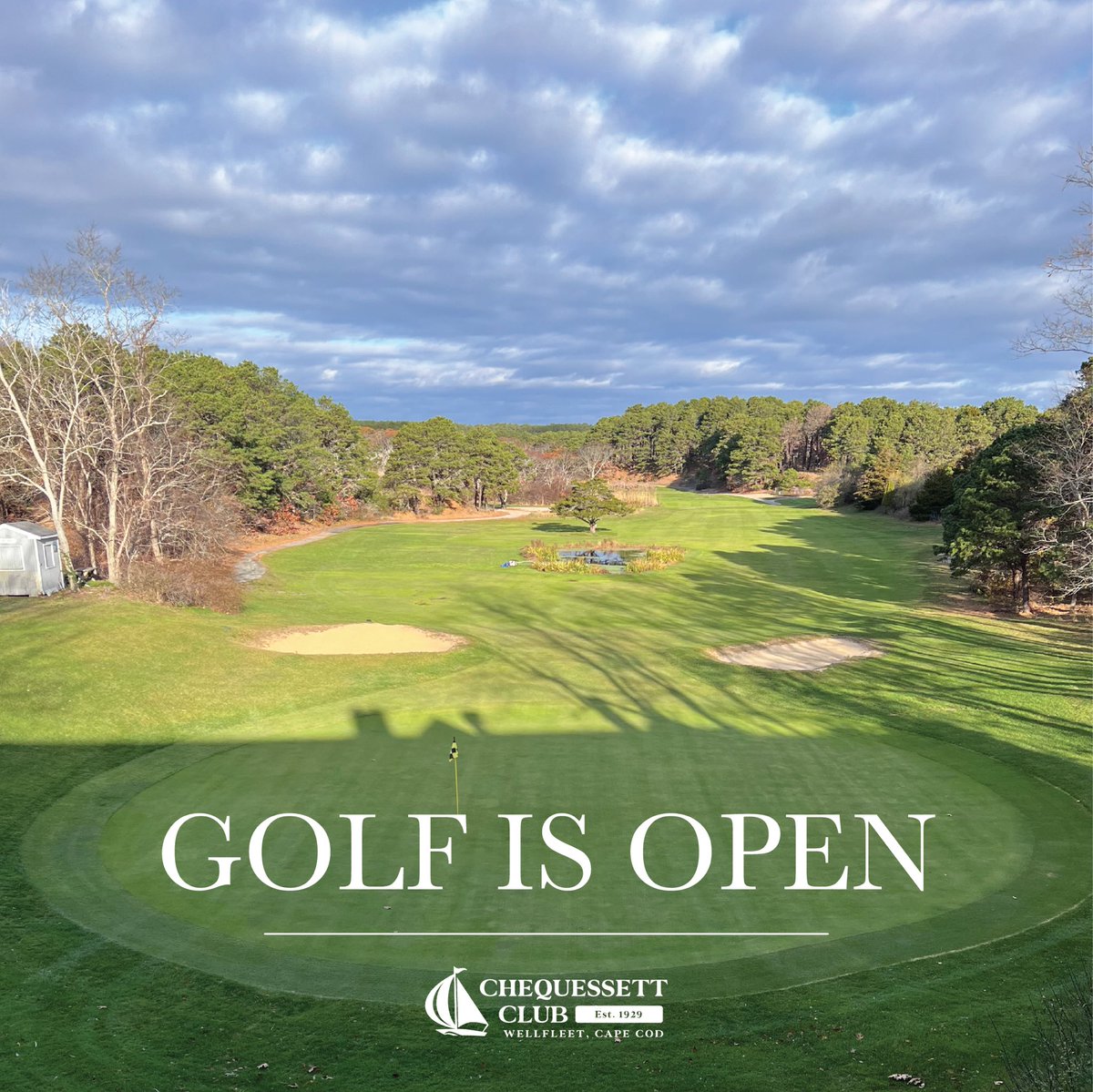 Chequessett Club (@chequessettclub) on Twitter photo <a href="/ChequessettClub/">Chequessett Club</a> golf course all 9 holes are Open. Non-member play, $25 honor box outside the Proshop. Course opens at 9:00am. <a href="/ChequessettClub/">Chequessett Club</a> golf course all 9 holes are Open. Non-member play, $25 honor box outside the Proshop. Course opens at 9:00am.