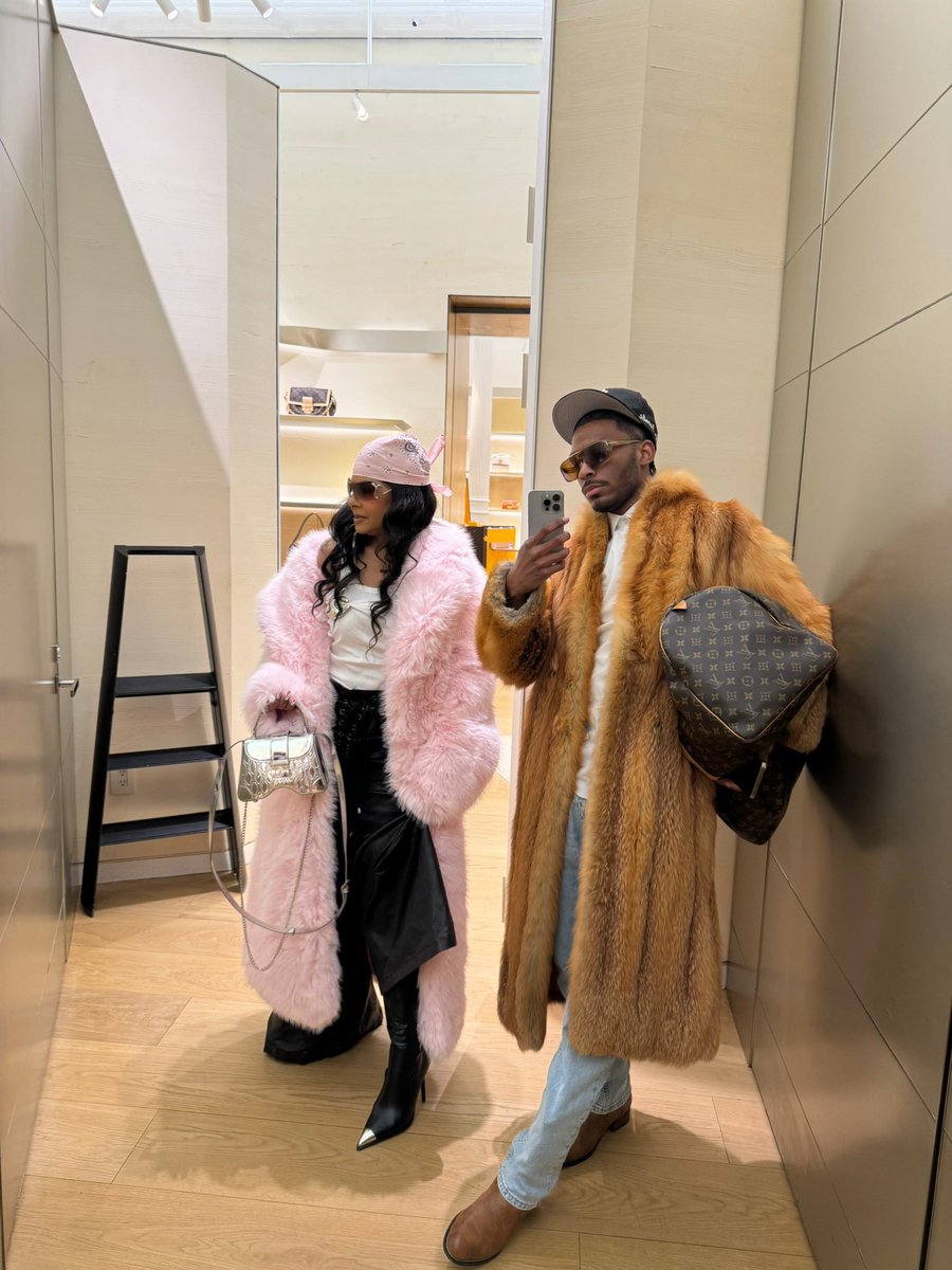 Designer Son 🤝🏽 Model Mom.