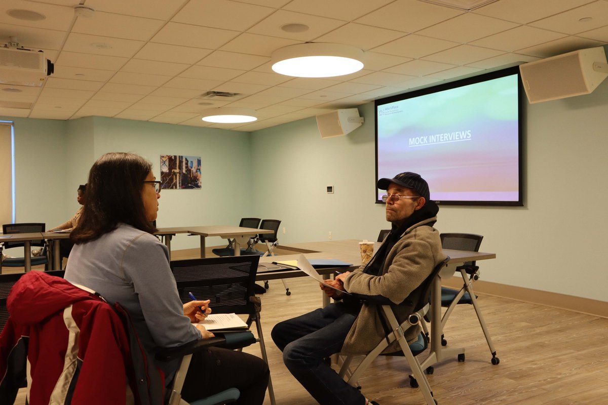 HFH_NYC's tweet photo. From resume tweaks to mastering mock interviews—students are sharpening their #jobsearch skills during the #EmploymentWorkshop. These sessions cover everything from crafting a #careerstrategy to standing out in today’s job market. Visit https://t.co/1gcuxj8Dh5. https://t.co/40IbtNdeLB