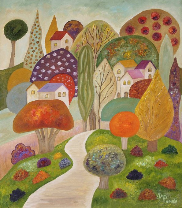 ampomata's tweet photo. This is my painting "There Where You Belong". https://t.co/SuAXaIrFQP