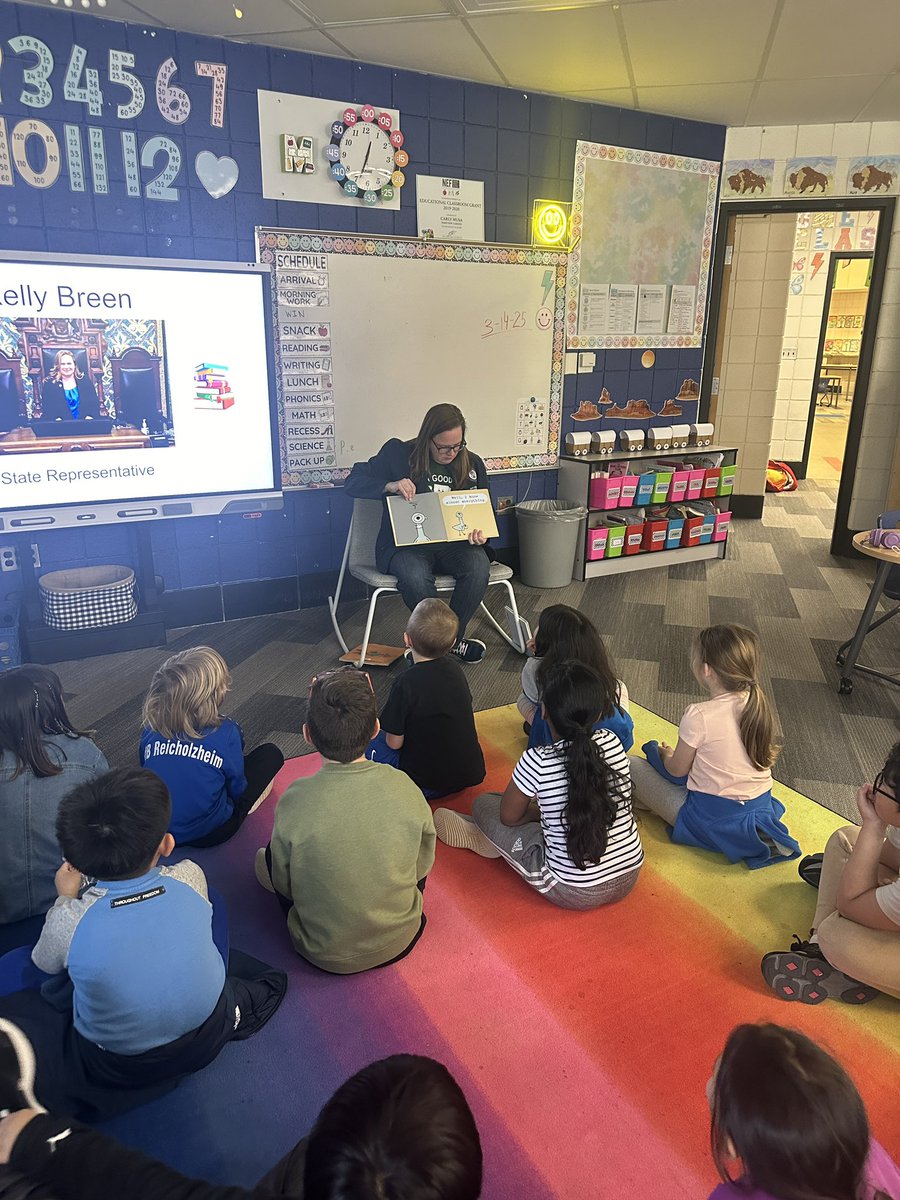 Thank you <a href="/KellyBreenMI/">Kelly Breen</a> for reading to my students!