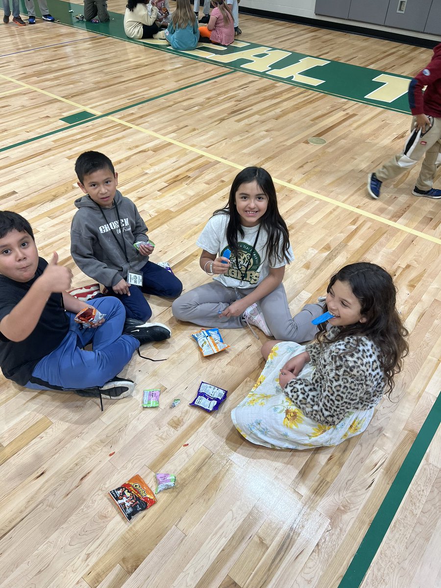 DealElementary's tweet image. Our Math Fact Fluency Marvels celebrated their achievement and hard work with a special snack and activities in the gym! #gotigers #positivelearningenvironment #CelebrateSuccess #mathfacts