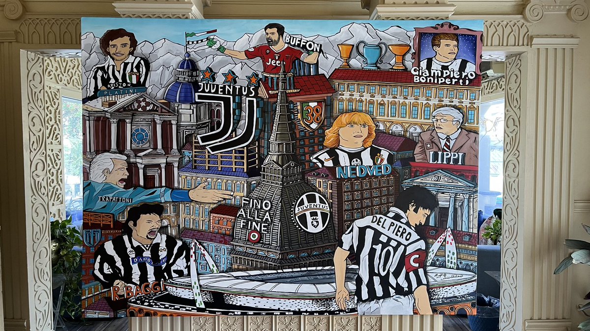 KhunjiAl's tweet photo. “When art meets passion… a masterpiece inspired by the Old Lady! 🎨🖤🤍 by me
#JuventusArt #JuvePerSempre #FootballArt #ForzaJuve #BlackAndWhite #Calcio #JuveFans #SerieA #JuveTillIDie #FinoAllaFine #JuventusFamily #FootballPassion #OldLady #JuveDNA #Champions #JuventusForever https://t.co/U6tfUrhC8G