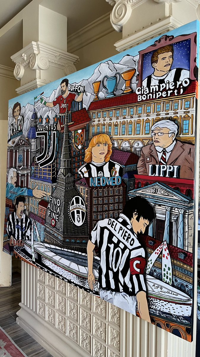 KhunjiAl's tweet photo. “When art meets passion… a masterpiece inspired by the Old Lady! 🎨🖤🤍 by me
#JuventusArt #JuvePerSempre #FootballArt #ForzaJuve #BlackAndWhite #Calcio #JuveFans #SerieA #JuveTillIDie #FinoAllaFine #JuventusFamily #FootballPassion #OldLady #JuveDNA #Champions #JuventusForever https://t.co/U6tfUrhC8G