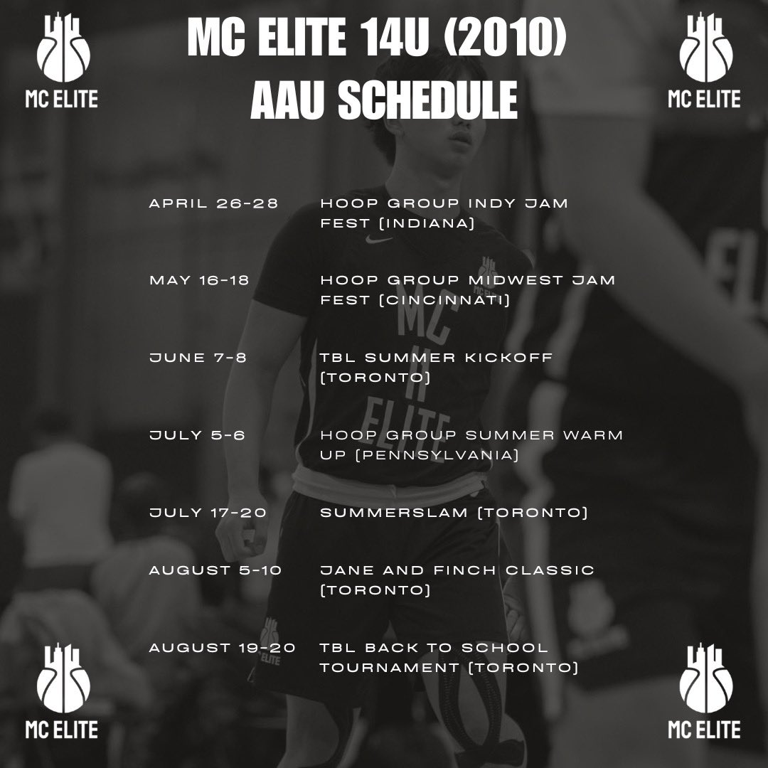 MC Elite Basketball (@mcelitebball) on Twitter photo Official schedules for our 2025 AAU teams and Hoop Group Academic League teams <a href="/TheHoopGroup/">Hoop Group</a>
<a href="/HoopGroupAL/">Hoop Group Academic League (HGAL)</a> Official schedules for our 2025 AAU teams and Hoop Group Academic League teams <a href="/TheHoopGroup/">Hoop Group</a>
<a href="/HoopGroupAL/">Hoop Group Academic League (HGAL)</a>