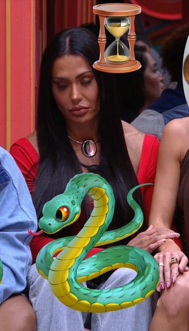 danizinha_8282's tweet photo. Acham Surucucu: Renata e Aline🆘️🗣
🆚️🆚️🆚️
A Verdadeira Surucucu: Gracyanne🐍
#ForaGracyanne #BBB #RedeBBB #BBB25 #FestaBBB #ForaCobra https://t.co/OSL55H7AeZ