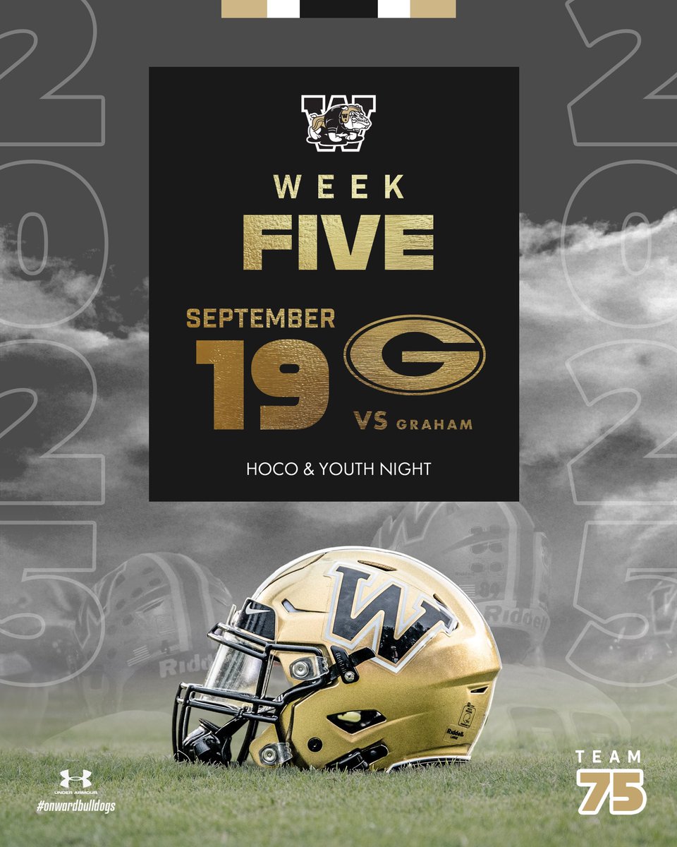 Back home and in county for Week 5!! Don’t miss Homecoming and Youth Night!