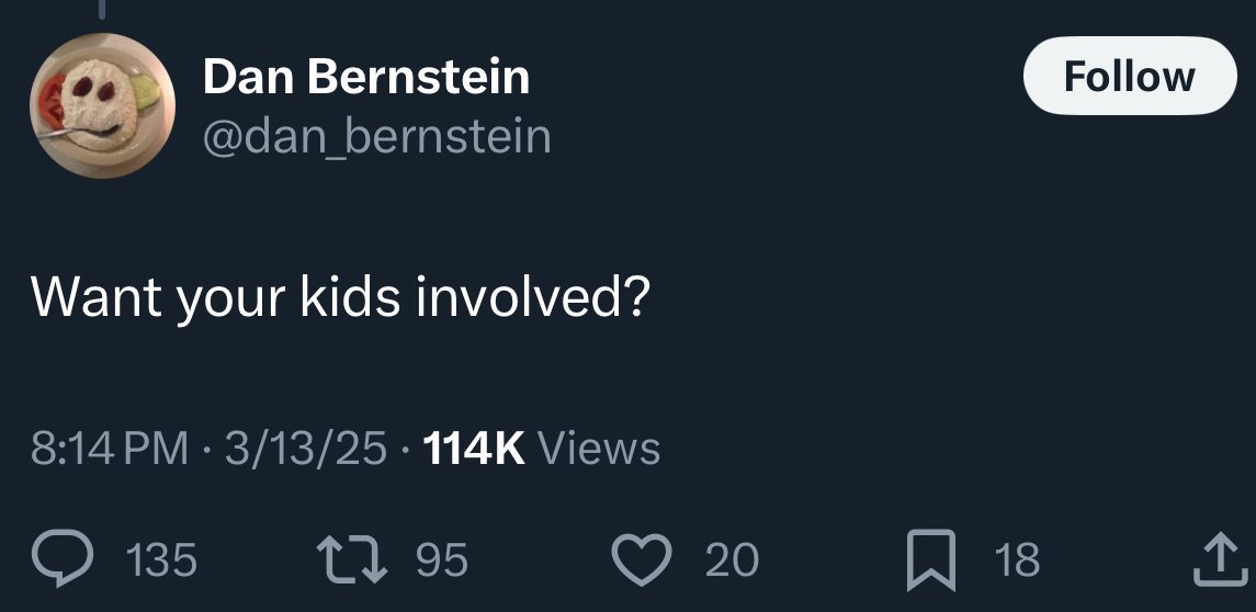 What is it with these Scoros670 guys and people’s families? It’s moms for <a href="/shane_riordan/">Shane Riordan</a>. And it’s kids for <a href="/dan_bernstein/">Dan Bernstein</a>. What kind of shop is <a href="/MitchRosen670/">Mitch Rosen</a> running over there?