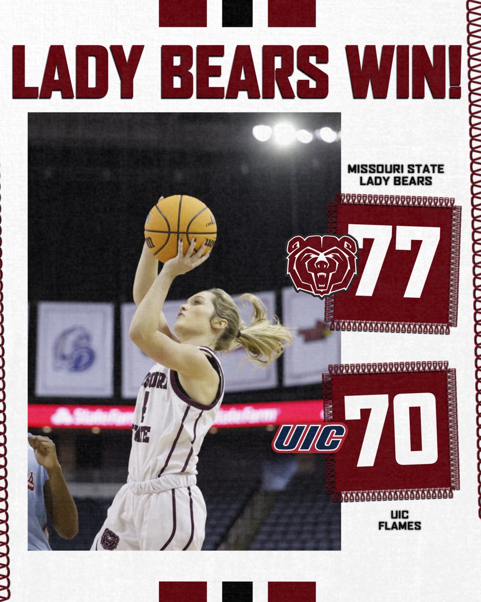 Survive and Advance 🫡

#LadyBears | #MoState