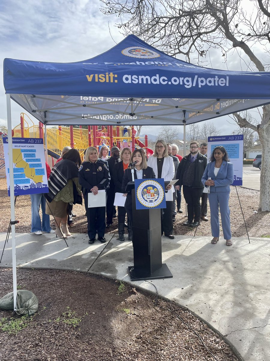 SDDistAtty's tweet photo. Today, DA @SummerStephan announced that she is co-sponsoring 2 assembly bills that will improve public safety: #AB237 by @IAmDarshPatel and #AB358 by @AlvarezSD. https://t.co/3K93yj9DNx