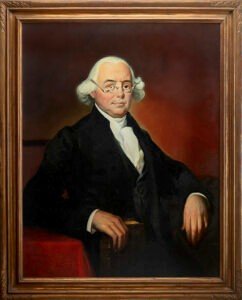 "Human law must rest its authority ultimately upon the authority of that law which is divine. Far from being rivals or enemies, religion and law are twin sisters, friends, and mutual assistance. Indeed, these two sciences run into each other."

James Wilson (1742-98)