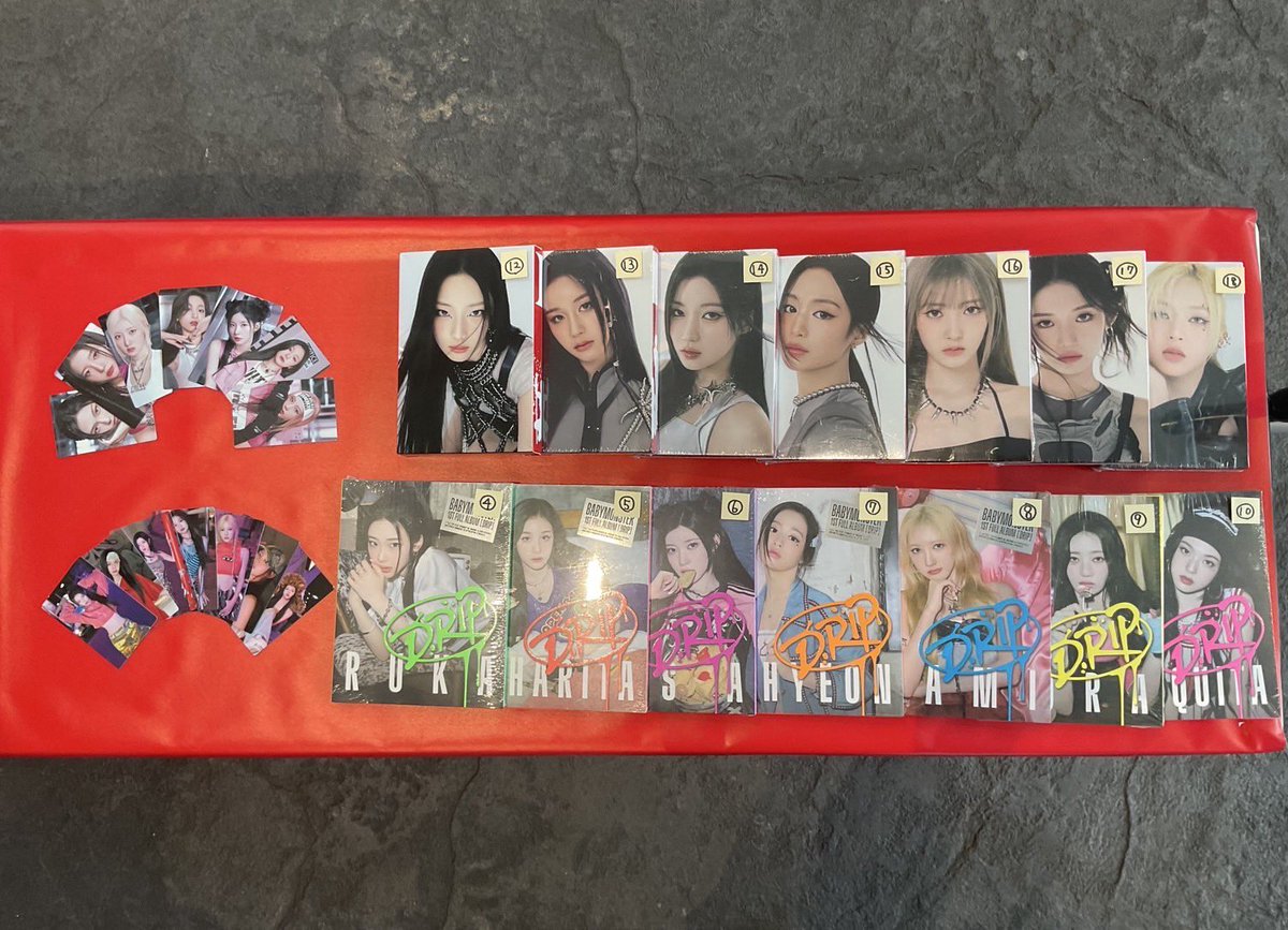 BABYMONSTER 会場限定　CD トレカ　type A 6種 コンプ BABYMONSTER_tradingcard_B.webp