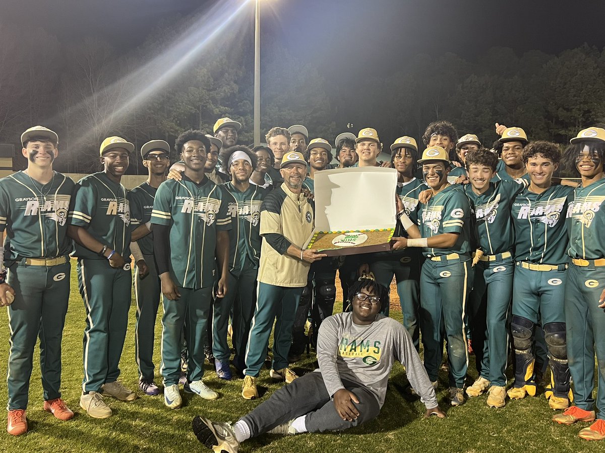 Congratulations to Coach Hixson on his 250th career WIN as a Head Coach!  We are thankful the Grayson community has been a part of every one of those wins!