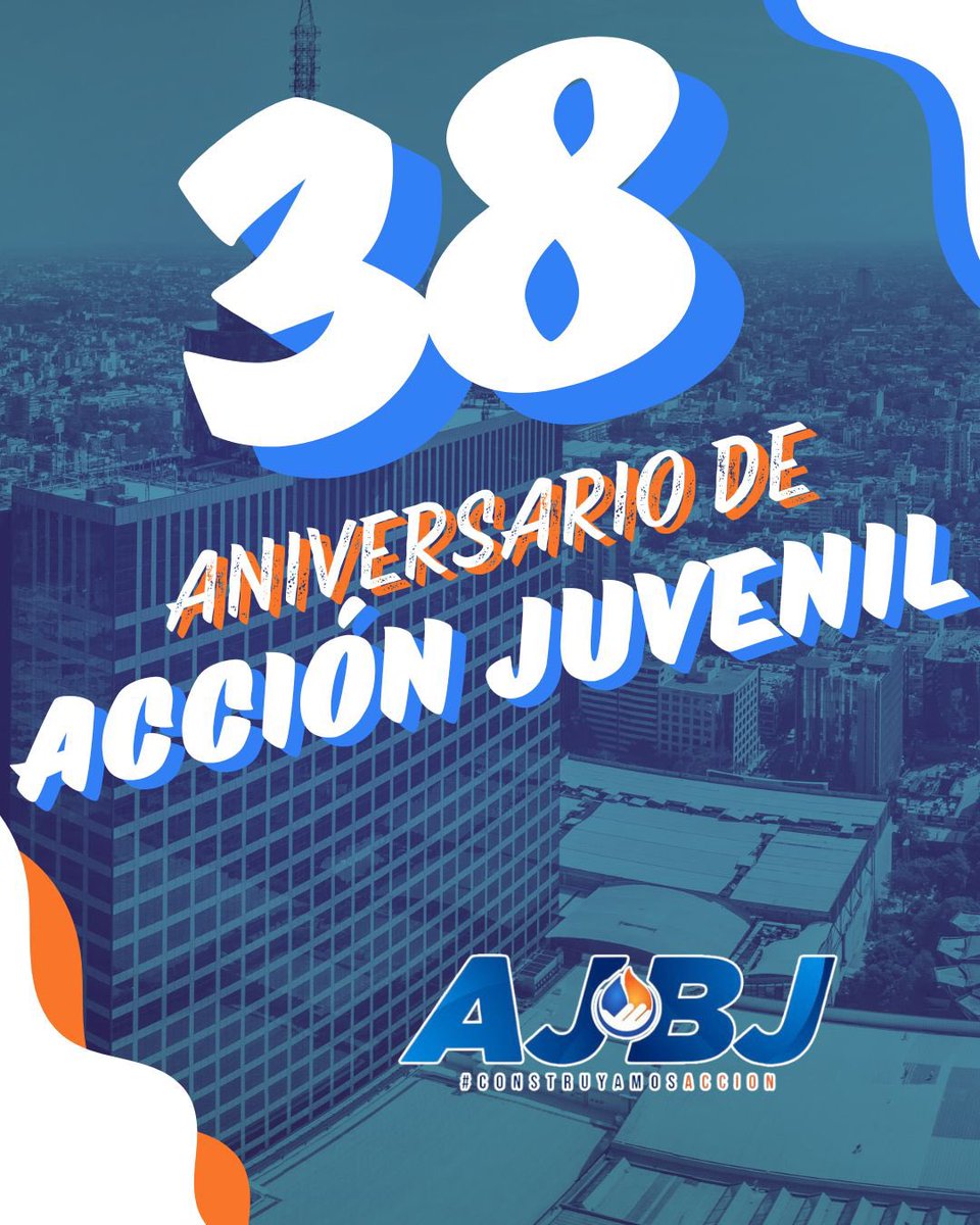 Otro año más de nuestra gran organización 🟠🔵

Acción juvenil es la mejor escuela de líderes políticos de toda Latinoamérica! 🙌🏼

#ConstruyamosACCion