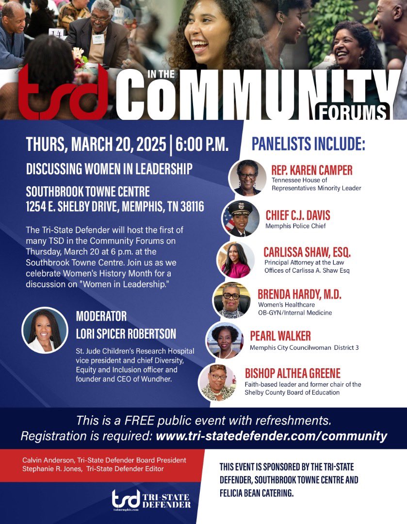 📢 Memphis, let’s show up and support our Black press! 📰 This Thursday, join us in celebrating The New Tri-State Defender at their special event. Our stories, our voices, our truth—let’s uplift Black journalism in the Mid-South! ✊🏾 #NAACPMemphis #TriStateDefender
