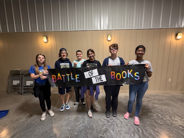 WMS battled it out today at the regional Book Battle! The Reading Rizzlers took 3rd place! Congratulations to our two teams!