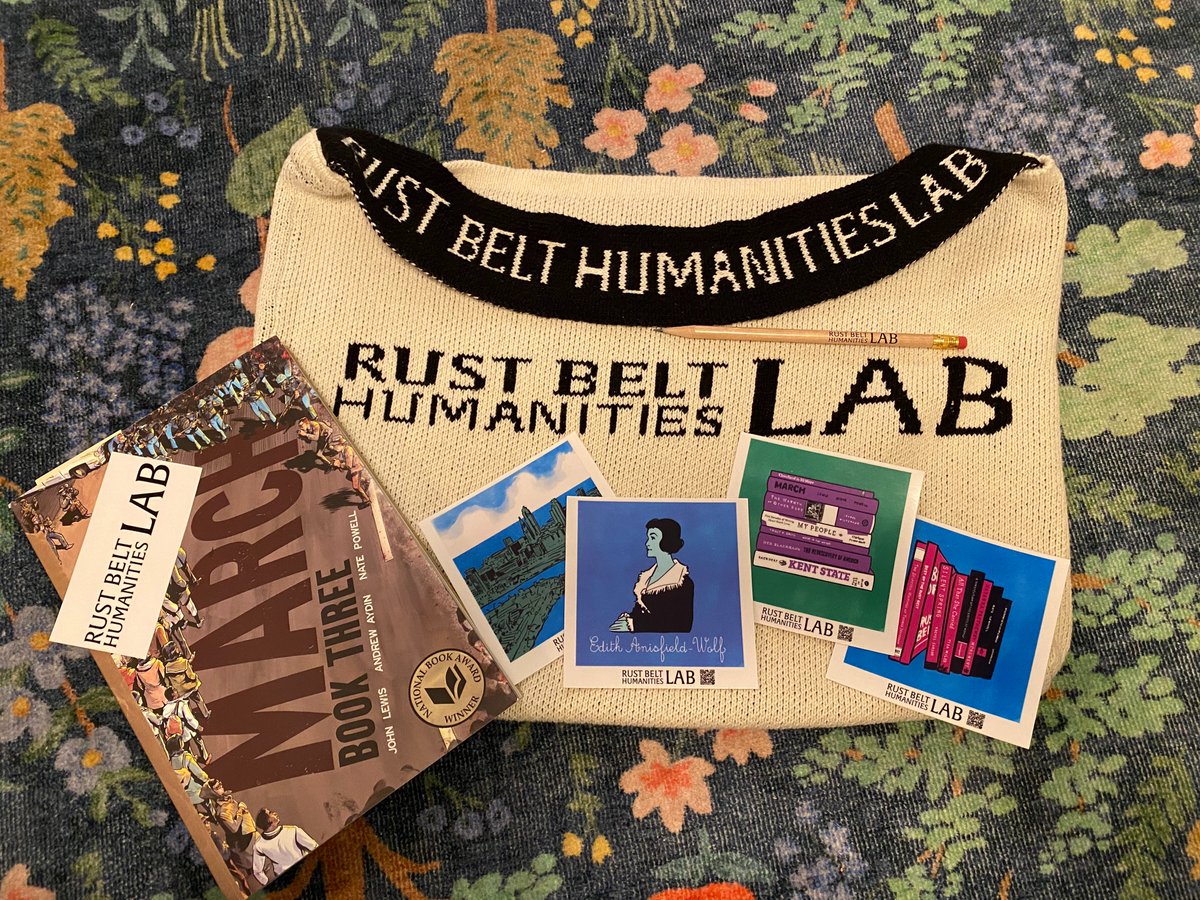 The Rust Belt Humanities Lab (@rustbeltlab) on Twitter photo Getting our swag ready for our April Rust Belt Symposium <a href="/UrsulineCampus/">Ursuline College</a>! Our bags are from <a href="/foundsurface/">Found Surface</a>, "Manufacturing eco-friendly soft goods in Cleveland, Ohio." Our event is sold out, but you can learn more about our work at rustbeltlab.org. Getting our swag ready for our April Rust Belt Symposium <a href="/UrsulineCampus/">Ursuline College</a>! Our bags are from <a href="/foundsurface/">Found Surface</a>, "Manufacturing eco-friendly soft goods in Cleveland, Ohio." Our event is sold out, but you can learn more about our work at rustbeltlab.org.