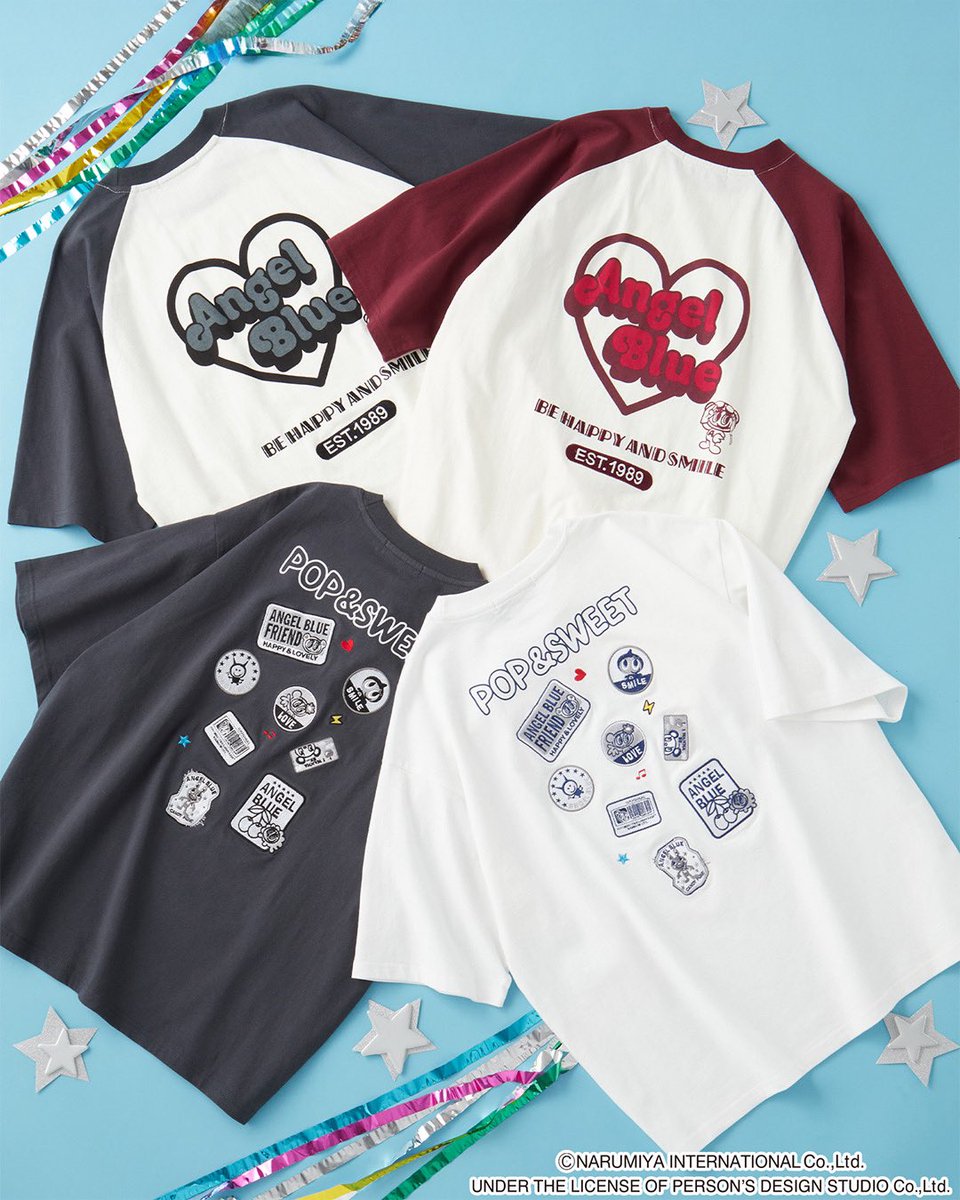 ?エンジェルブルー×MONO-MART コラボ第2弾? コラボTシャツが販売 