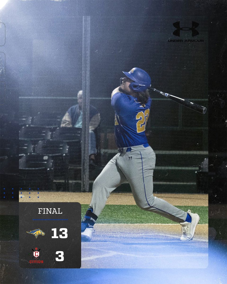 Victory on the road! 

The Monroe Mustangs baseball team powered past Citius Prep with a commanding 13-3 victory in seven innings! 

#GoHereGrowHere