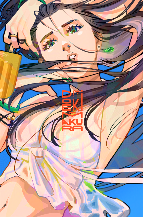 doekimakura's tweet photo. gorl. 
Was studying rendering. ✌

#illustration https://t.co/XIcsnaJaRT