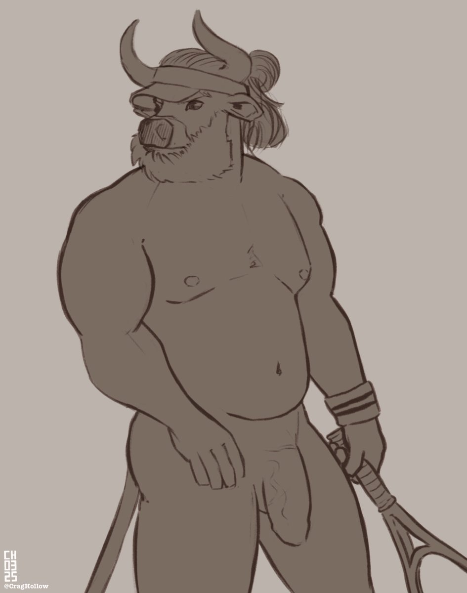 CragHollow's tweet photo. Ok the WIPs are getting out of hand… and tbh any reason to draw some good old fucking… and I’m down. 

#bars #barafan #furry #orc #minotaur https://t.co/hFEOtkW1dA