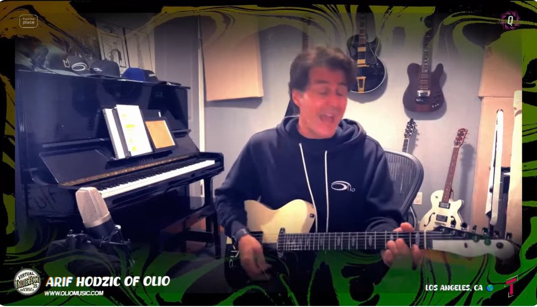 Still in LA with Arif #RickBedellTribute check out more oliomusic.com