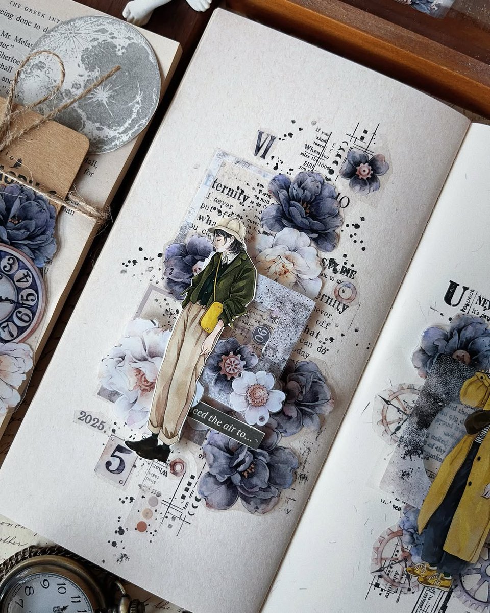 taopeach68's tweet photo. Another day of healing,some new journal.🥰🥰
#junkjournaling #scrapbooking #journalsay #paperart #craftsupplies #stickers #craftcommunity #pollysplace #artjournaling #artjournal #junkjournal #crafts #stickers #handstamped #sample https://t.co/yBttwMt8IL