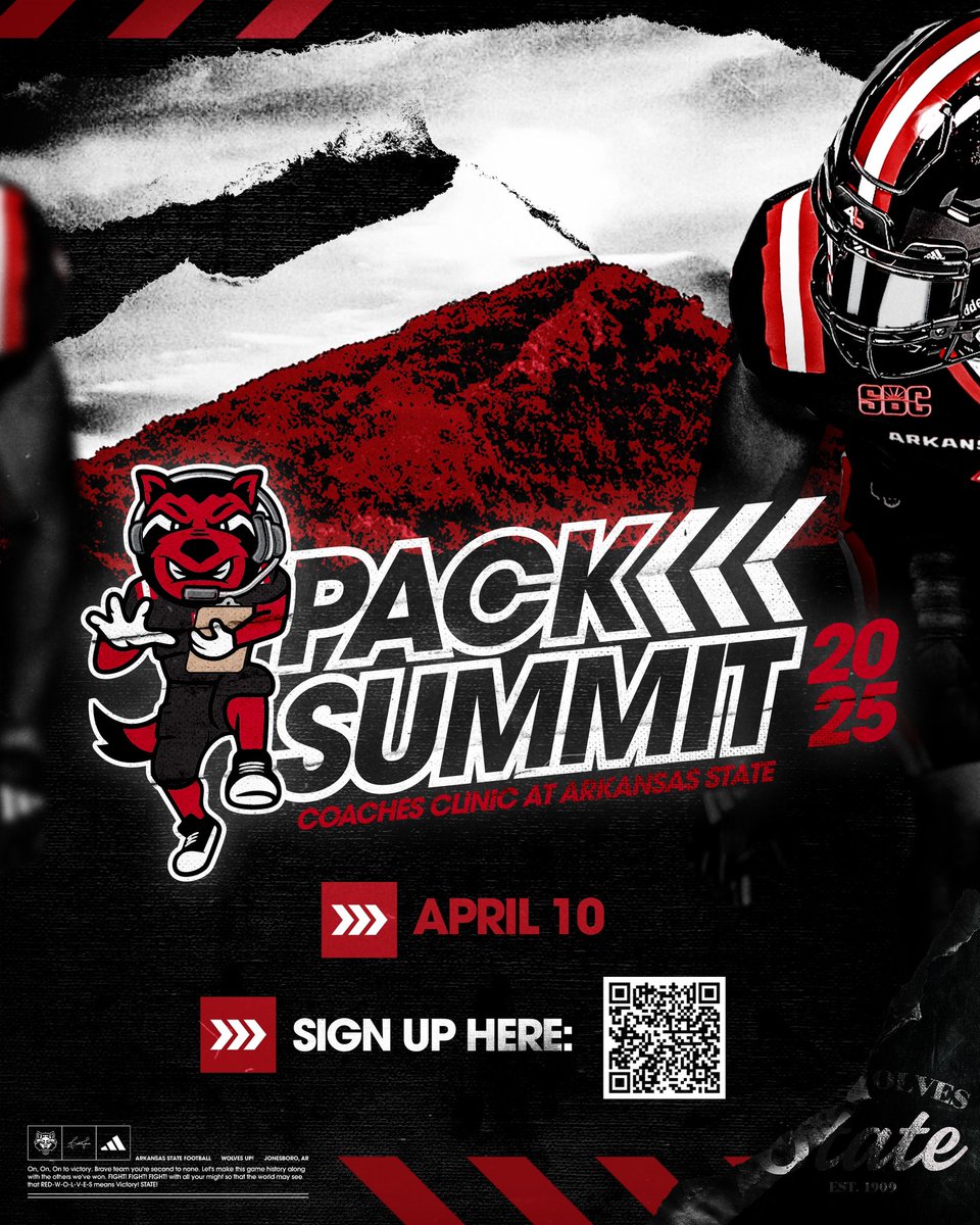 Coaches! The Pack Summit is right around the corner! Come talk ball with us! Sign up below ⬇️⬇️⬇️⬇️