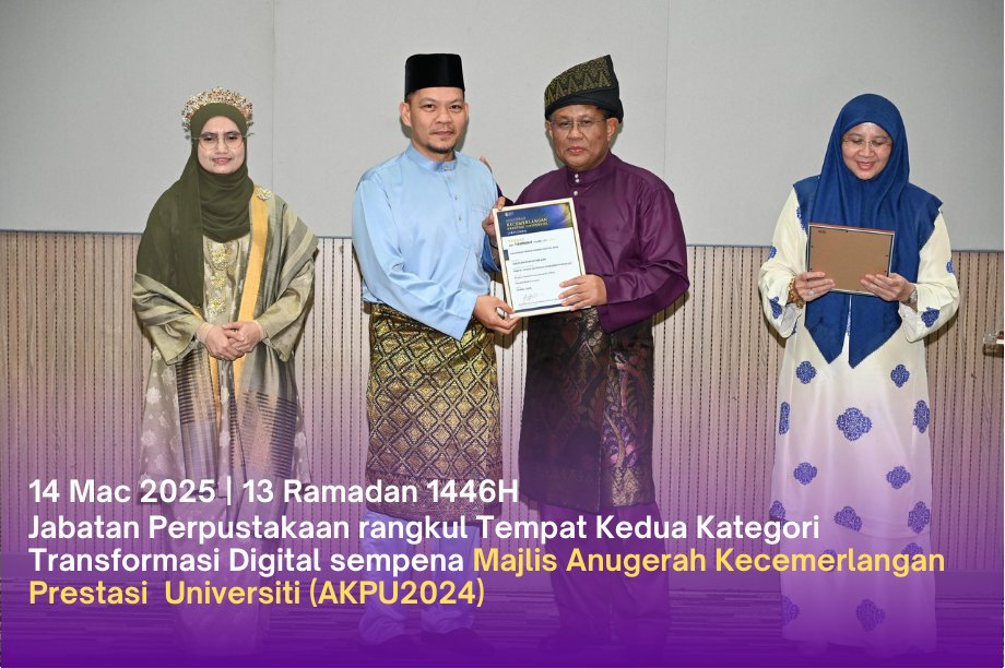 uitmlibrary's tweet image. 𝐏𝐞𝐫𝐩𝐮𝐬𝐭𝐚𝐤𝐚𝐚𝐧 𝐫𝐚𝐧𝐠𝐤𝐮𝐥 𝐓𝐞𝐦𝐩𝐚𝐭 𝐊𝐞𝐝𝐮𝐚 𝐊𝐚𝐭𝐞𝐠𝐨𝐫𝐢 𝐓𝐫𝐚𝐧𝐬𝐟𝐨𝐫𝐦𝐚𝐬𝐢 𝐃𝐢𝐠𝐢𝐭𝐚𝐥 𝐬𝐞𝐦𝐩𝐞𝐧𝐚 𝐌𝐚𝐣𝐥𝐢𝐬 𝐀𝐧𝐮𝐠𝐞𝐫𝐚𝐡 𝐊𝐞𝐜𝐞𝐦𝐞𝐫𝐥𝐚𝐧𝐠𝐚𝐧 𝐏𝐫𝐞𝐬𝐭𝐚𝐬𝐢 𝐔𝐧𝐢𝐯𝐞𝐫𝐬𝐢𝐭𝐢 (𝐀𝐊𝐏𝐔𝟐𝟎𝟐𝟒) #uitm #digital #digitallibrary