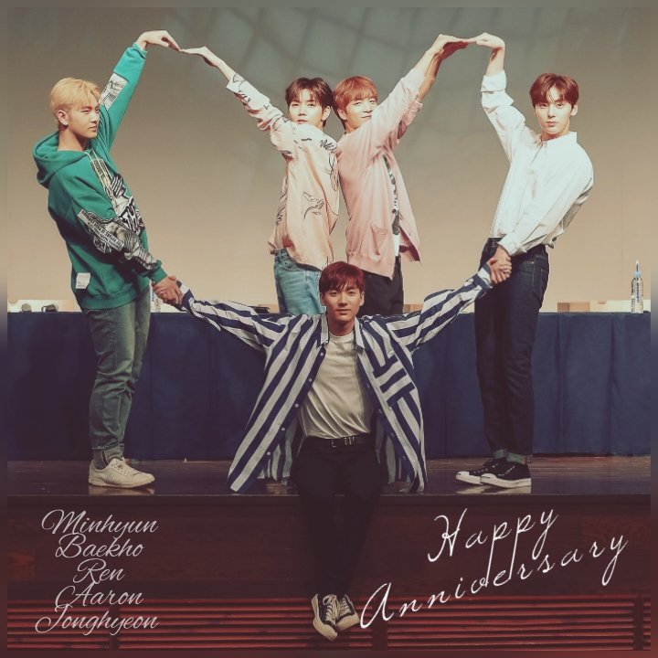 MY NU'EST ❣️
HAPPY 13TH ANNIVERSARY 

#뉴이스트_데뷔13주년_축하해
#NUEST_13TH_ANNIVERSARY
#뉴이스트 #NUEST #김종현 #아론 #백호 #황민현 #렌