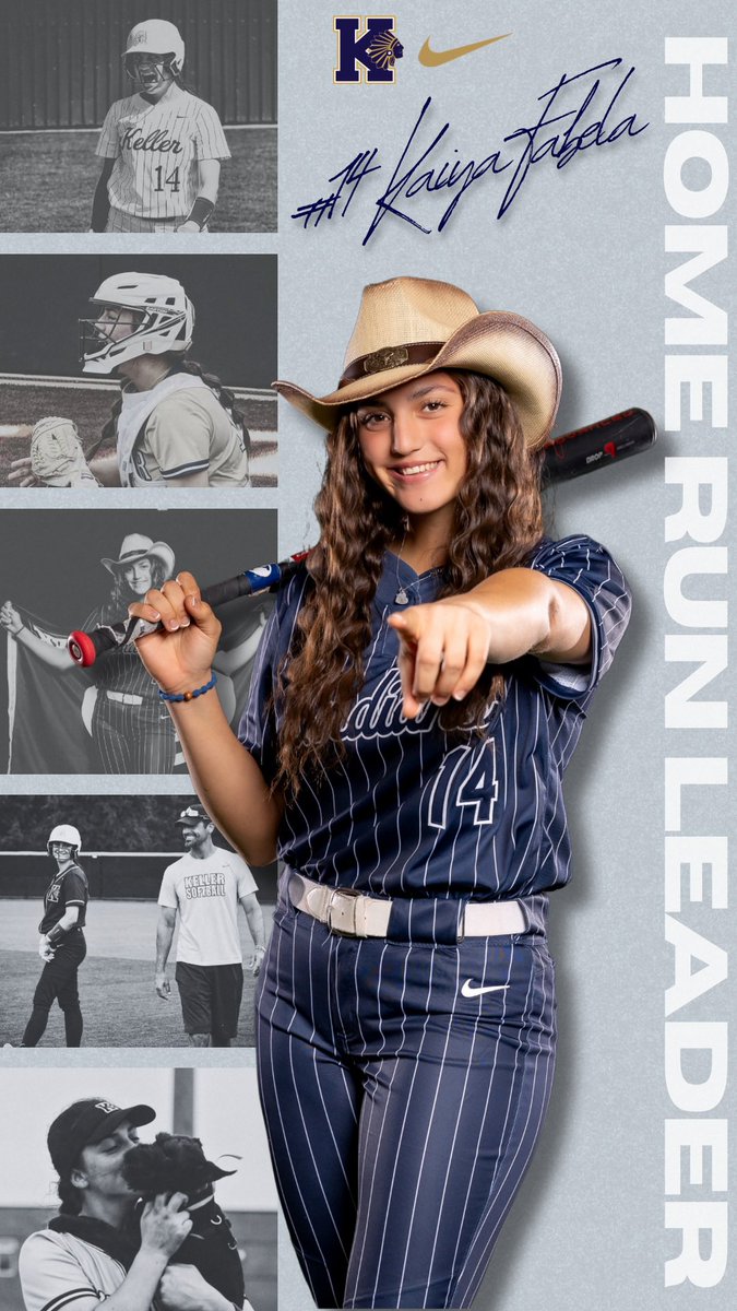 🚨 HISTORY MADE! Senior Kaiya Fabela (BYU signee) officially broke the Keller High School career home run record tonight with a monster shot! 🔥💪 Cementing her legacy as one of the greatest to ever do it! #Legendary #KHSsoftball