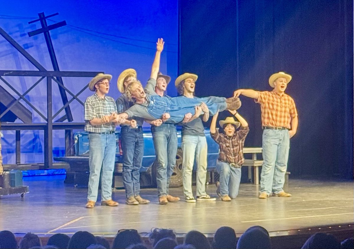 TWHS Theater NEVER disappoints! Congrats to the Footloose cast, crew, and leaders!