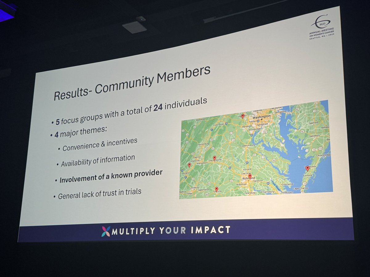 How can we involve more rural patients in clinical trials?

At the #SGOMtg, Kaylee Underkofler, MD from @UVAMedicine discusses barriers to rural clinical trial enrollment among both patients and providers and shares whether the perceptions of these barriers align.

Conclusion &amp;