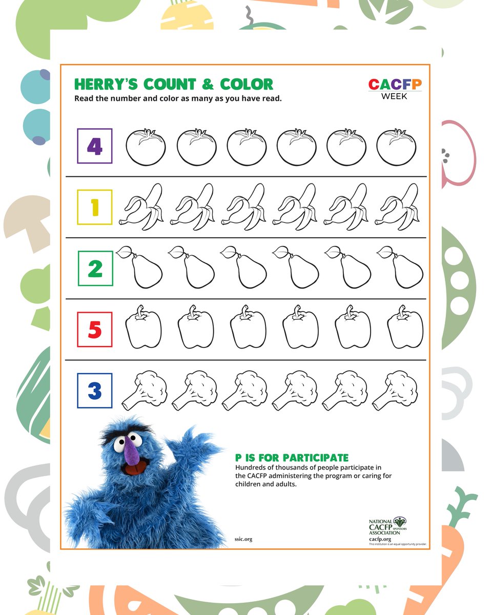 HealthyLivingMo's tweet photo. This program provides over 1.8 billion meals and snacks to over 4.7 million children and adults daily - can you guess which one? The Child and Adult Care Food Program (CACFP)!
Remember to #EatTheRainbow for this #CACFPWeek, and every other week, too. 😉https://t.co/uyR7GnusWW https://t.co/zUsG4H4sj0