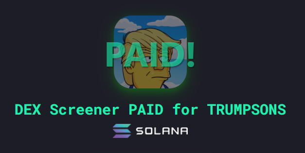 trumpsonsonsol's tweet photo. Dex paid! ⚡️ https://t.co/e9TTzfvRRy