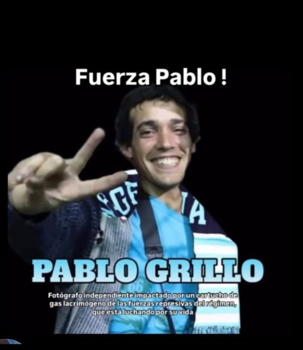 vikingomaldo's tweet image. Fuerza Pablo !.
#JusticiaPorPabloGrillo