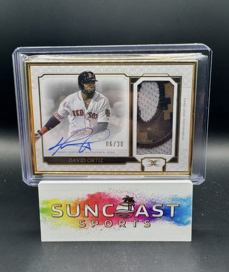 thelafleurboys's tweet image. 💎 DAVID ORTIZ GOLD FRAMED PATCH AUTO /30! 💎

ebay.com/itm/3760610486…

#DavidOrtiz #RedSox #ToppsDefinitive #GoldFramedAuto #GameUsed #MLB #BaseballCards #SportsCards