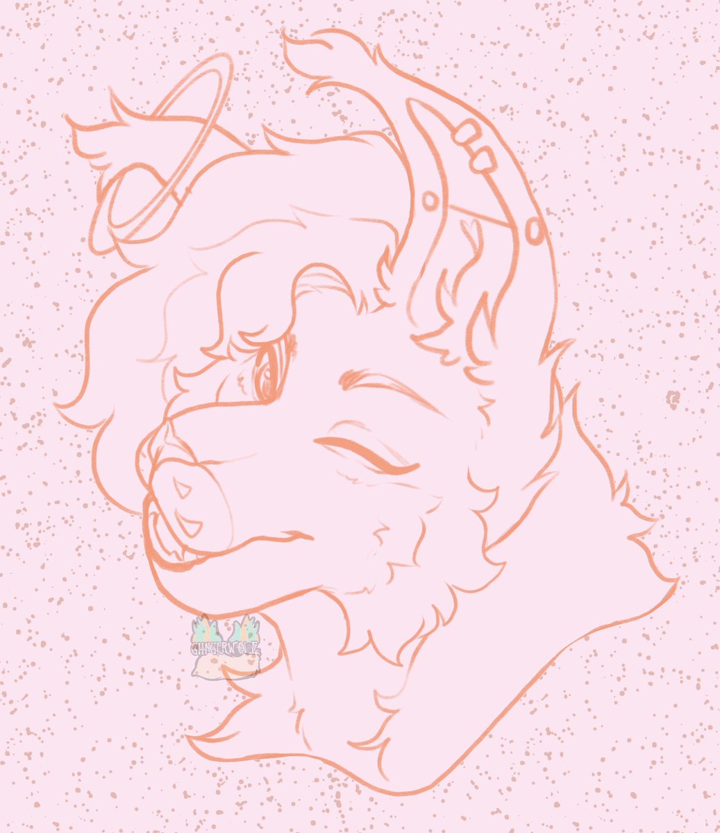 GiingerWolf's tweet photo. I have headshot sketches open for $3 each! 
#sketchcommissions #furryartist https://t.co/wqRbjlxTtK