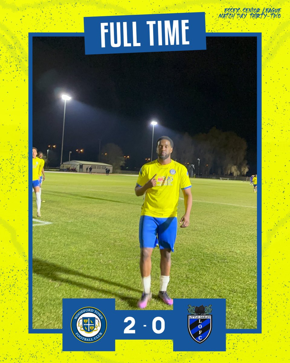 90+6’ | FULL TIME! ⏰ 

Goals in either half from Protic and Mitchell-Nelson secure us THREE HUGE POINTS at home! 🌲🔒

GET IN THERE! 😍

🪵 2-0 ⚫️ // #WoodfordTown #COYW // #ESL