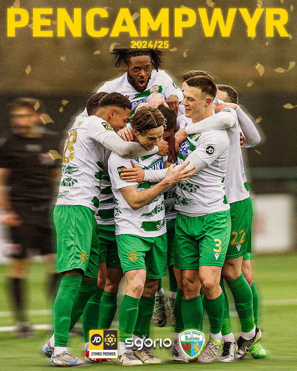 Sgorio ⚽️ (@sgorio) on Twitter photo Y Seintiau Newydd yw pencampwyr y Cymru Premier JD 2024/25 🏆
<a href="/tnsfc/">The New Saints FC</a> are the 2024/25 #JDCymruPremier champions👏🏻 Y Seintiau Newydd yw pencampwyr y Cymru Premier JD 2024/25 🏆
<a href="/tnsfc/">The New Saints FC</a> are the 2024/25 #JDCymruPremier champions👏🏻