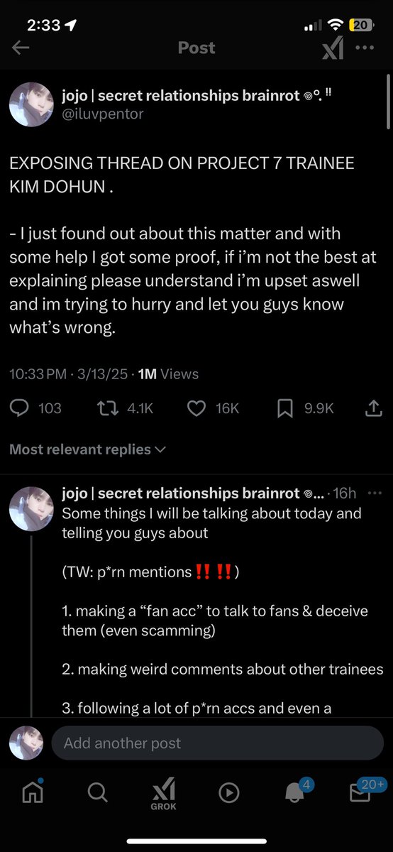 1 million… wtf omg…