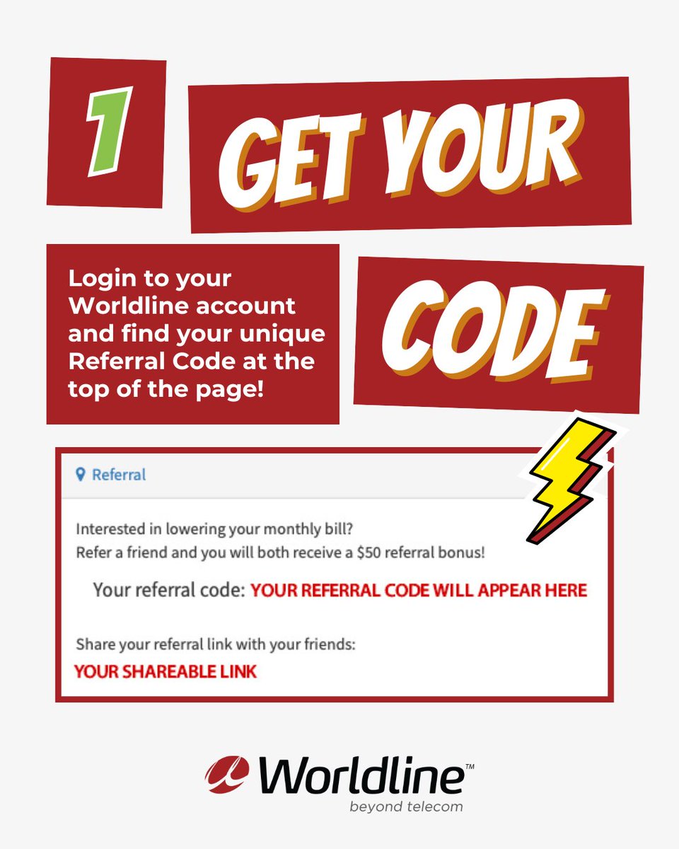 WorldlineCanada's tweet image. Being the hero has never been this rewarding! 🦸♂️💰 Just refer a friend to Worldline, and you BOTH get $50. It’s easy, and there’s no limit to how many friends you can refer!

Tap the link to learn more! 👉 worldline.ca/referrals/

#Worldline #ReferAFriend