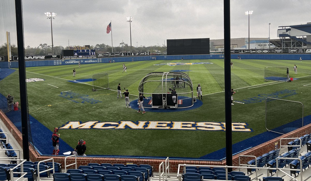 Trip No. 5:

Welcome to Joe Miller Ballpark in Lake Charles, La.

Lamar University takes on McNeese for the 216th edition of the Battle at the Border.