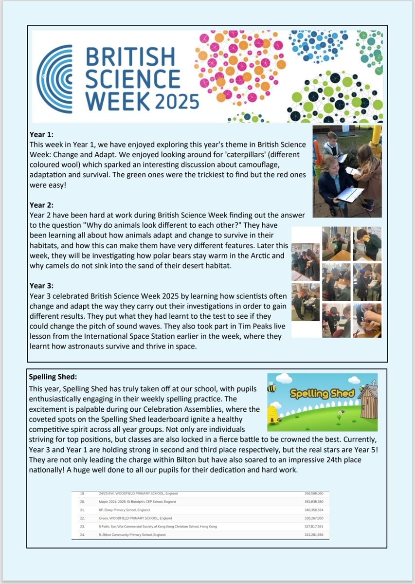 This week's newsletter. Have a great weekend 😀