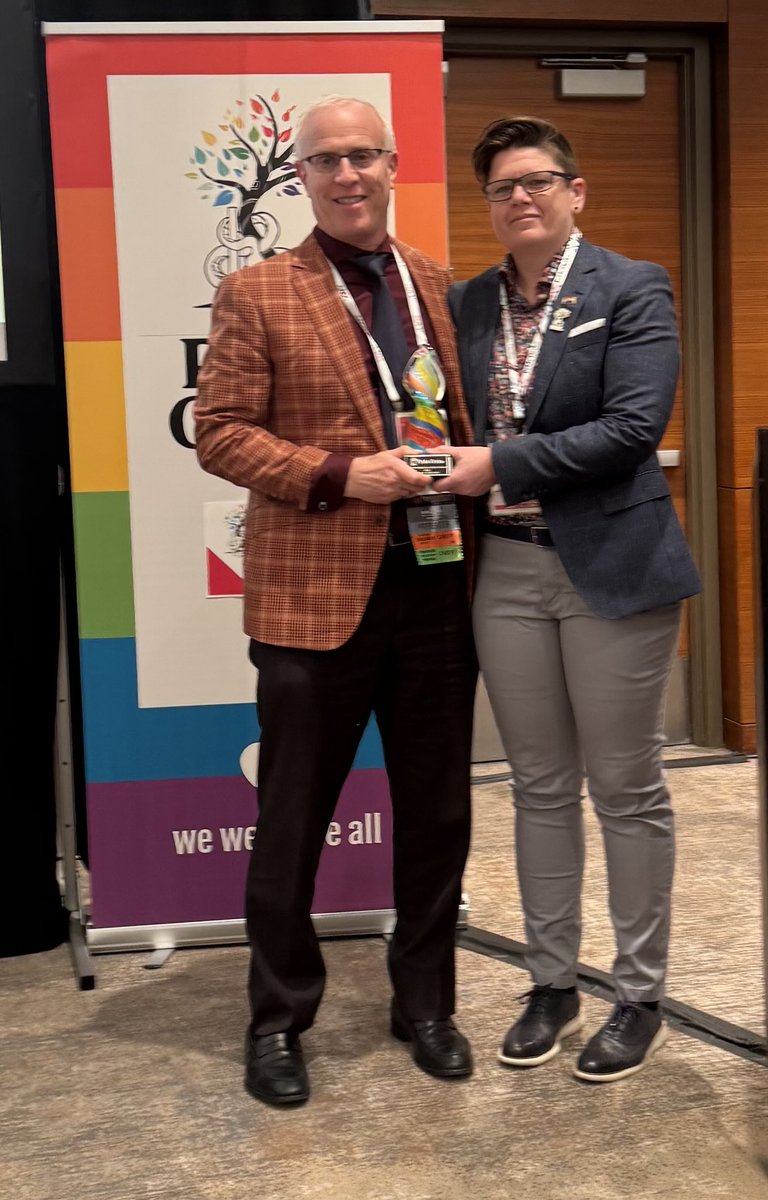 KevinBozic's tweet image. Honored to be recognized with the @pride_ortho Ally Award with my colleagues @BillLevineMD and @lisacannada! So impressed with the work@jaimelbellamyDO et al have done to break down barriers for the LGBTQ+ community in orthopaedics. @AAOS1