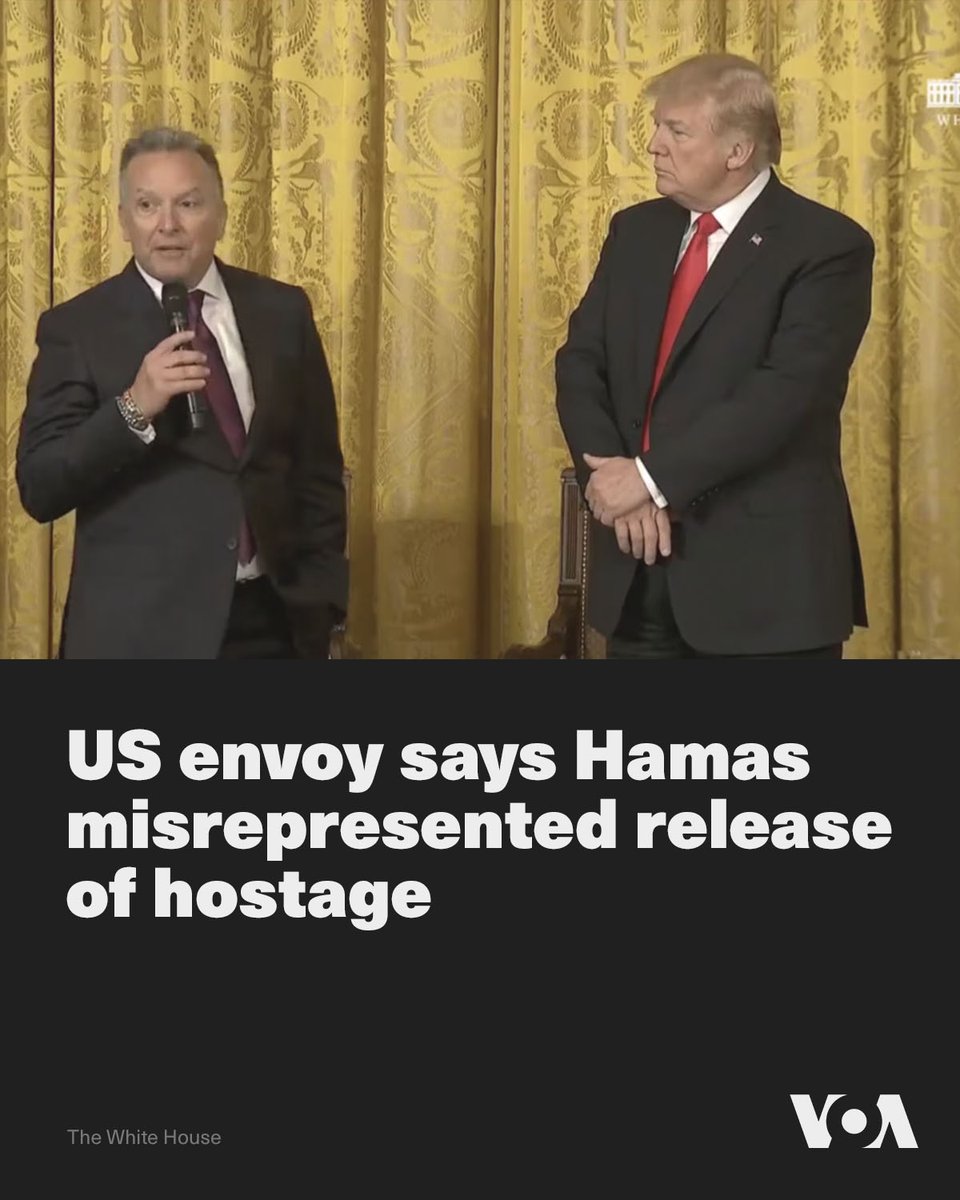 U.S. special envoy to the Middle East Steve Witkoff said a Hamas statement issued Friday announcing it had agreed to release an American-Israeli soldier was, in reality, a condition of a "bridge" ceasefire proposal offered by U.S. officials earlier this week.

Early Friday, the