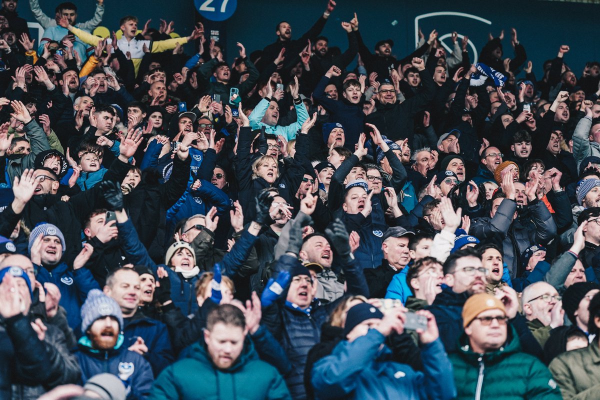 Ready to hit the road with the backing of more than 3,500 #Pompey fans. 💙

See you all at Deepdale. 🫡