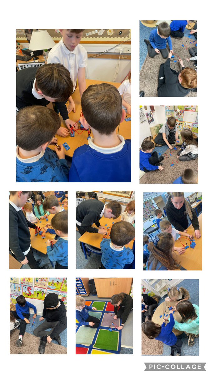 P1 were so excited to learn about circuits with P7!  P7 showed P1 how to make simple circuits as part of learning about  how electricity works 😀💡 Thank you P7! <a href="/MrsMcManusanto/">Antonine Primary 7M</a>  <a href="/antonine01/">Antonine Primary</a>