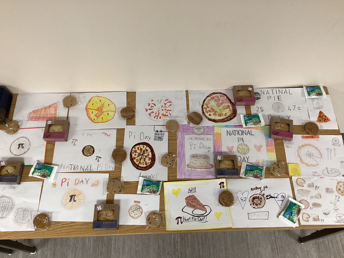 LastellaStacey's tweet image. 3.14 Pi Day celebrations at our @ymcaGMC School-age YKids sites πππ₯§