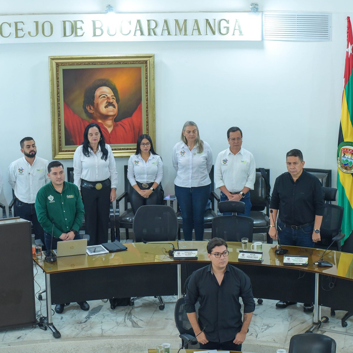 ConcejoBGA_'s tweet photo. #HacemosControl al informe de gestión del @Isabubga los concejales alzaron la voz el brote de tuberculosis en la cárcel de #Bucaramanga y exigieron garantías de salud para la población carcelaria con atención prioritaria para esta población. https://t.co/hvR7Skyqmj